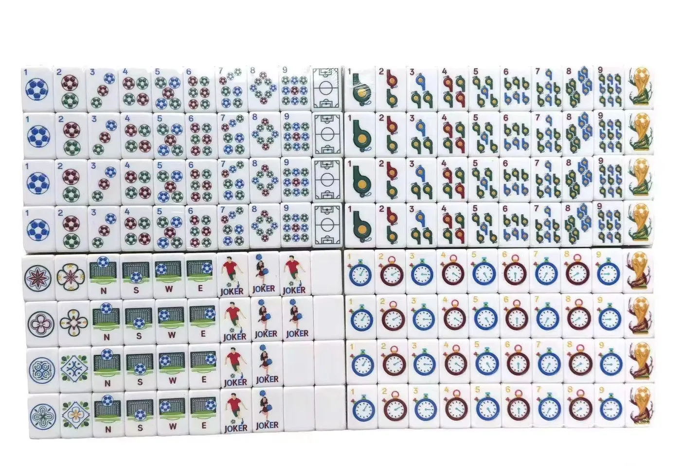 Premium United Sports Soccer Tournament Mahjong Ti detail