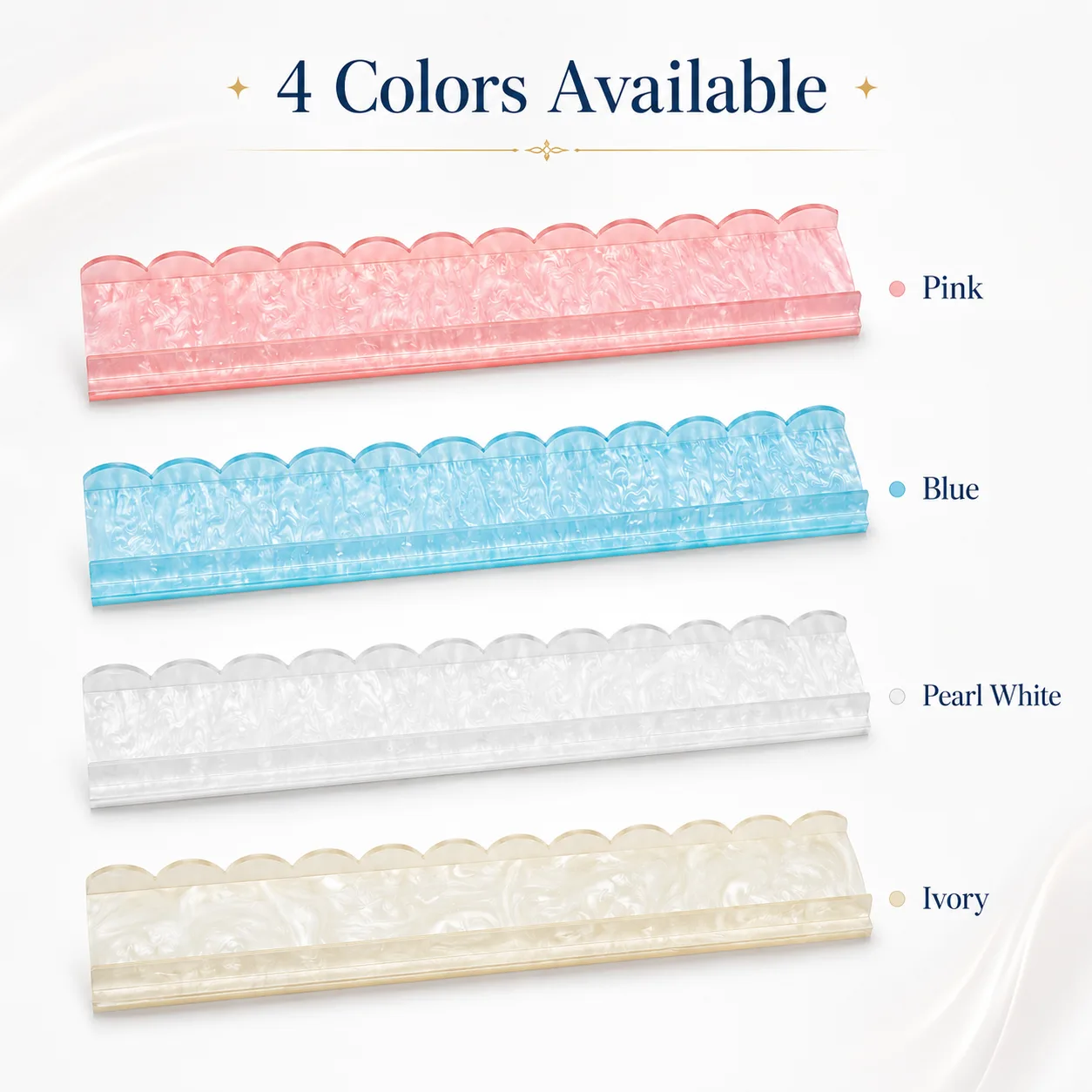 New Style Shell Pattern Mahjong Tiles Ruler 4mm Ac detail
