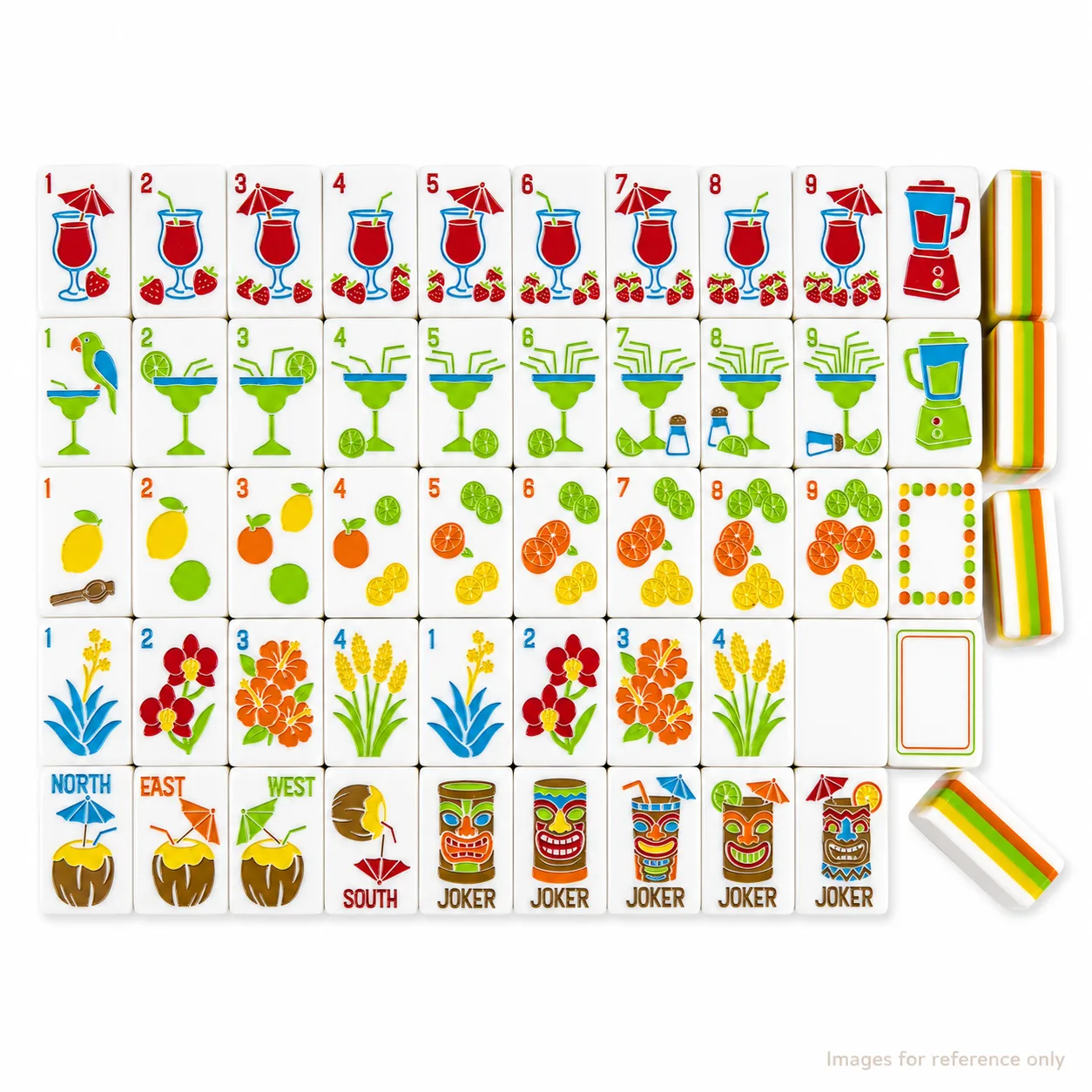 New Modern Luxury American Mahjong Rainbow Three-S detail