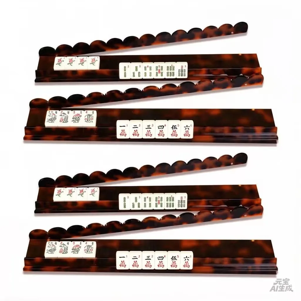 New Style Shell Pattern Mahjong Tiles Ruler 4mm Ac detail