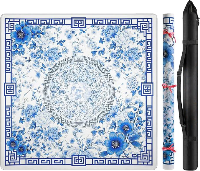Classic Collection Rubber Mahjong Table Mat, Witho detail