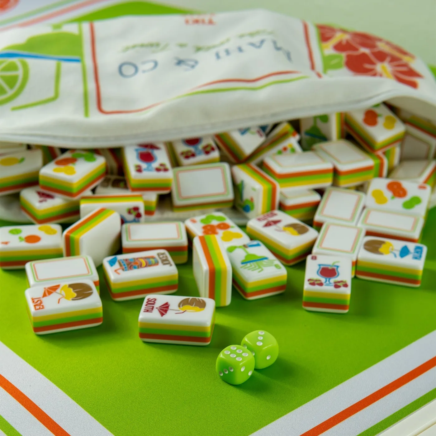 New Modern Luxury American Mahjong Rainbow Three-S detail