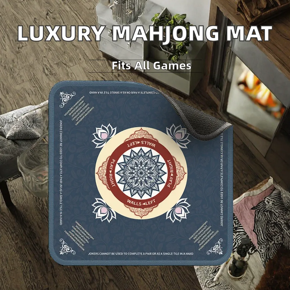 Luxury American Mahjong Mat Rubber Foldable Portab detail