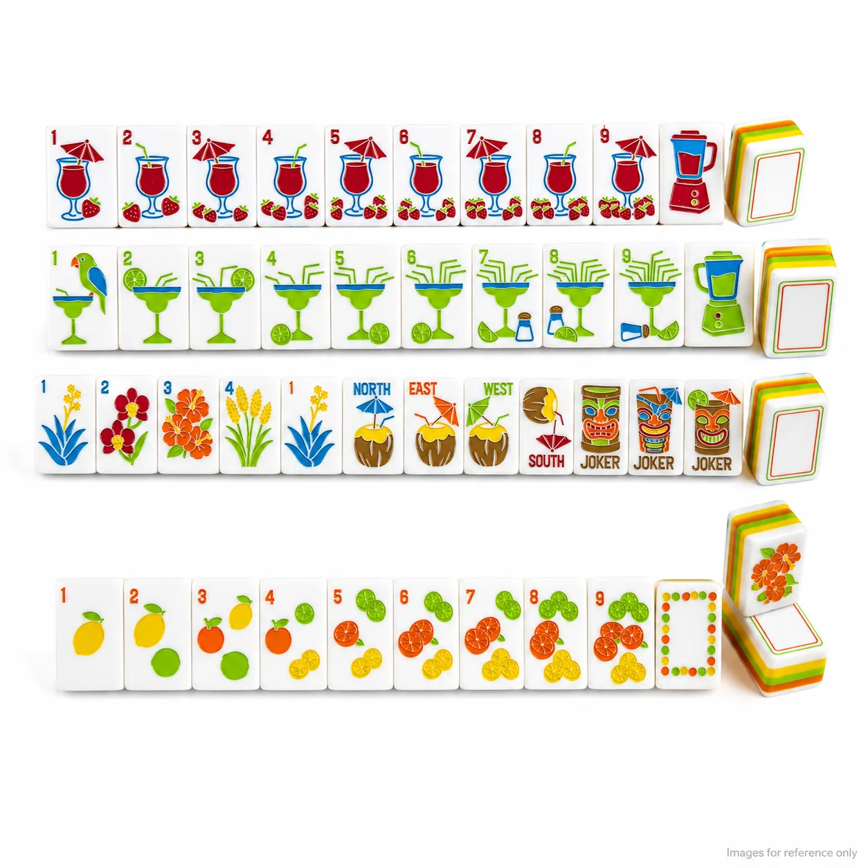 New Modern Luxury American Mahjong Rainbow Three-S detail