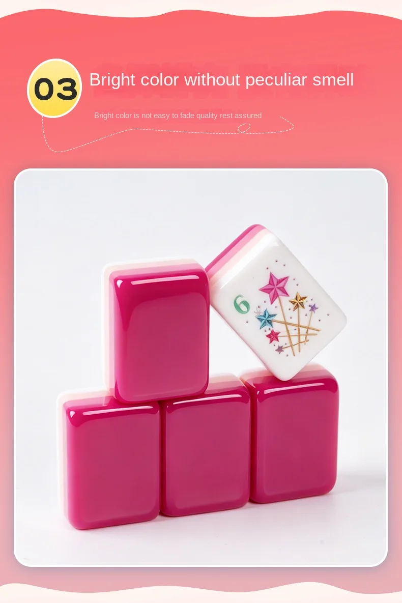 Rose American Red Acrylic Four-Layer Color Matchin detail