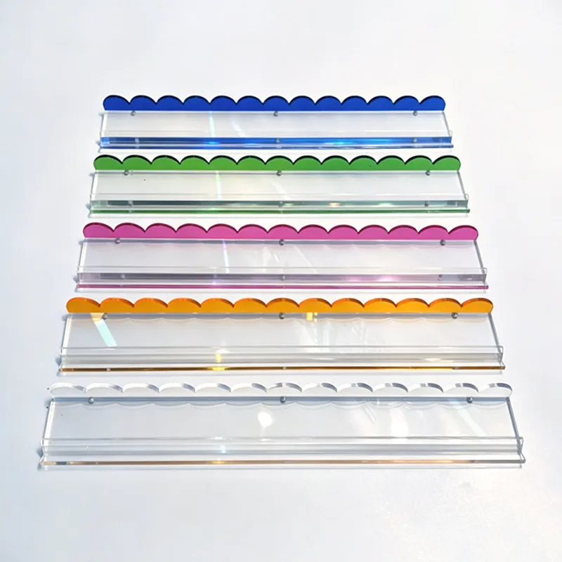 Hot Selling Acrylic Multi-color Transparent Mahjon detail