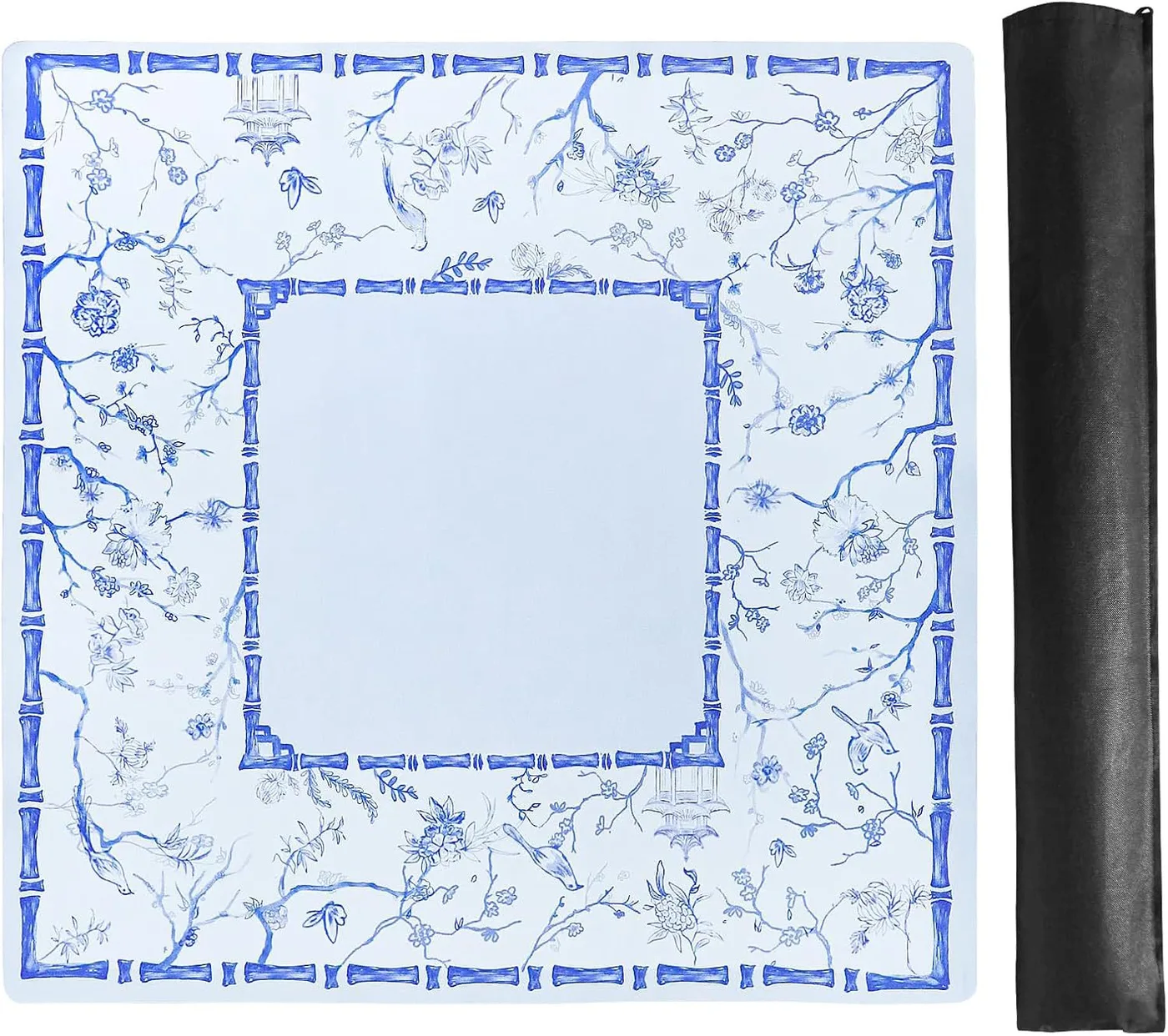 Luxury Classic Waterproof Flower-shaped Mahjong Ta detail