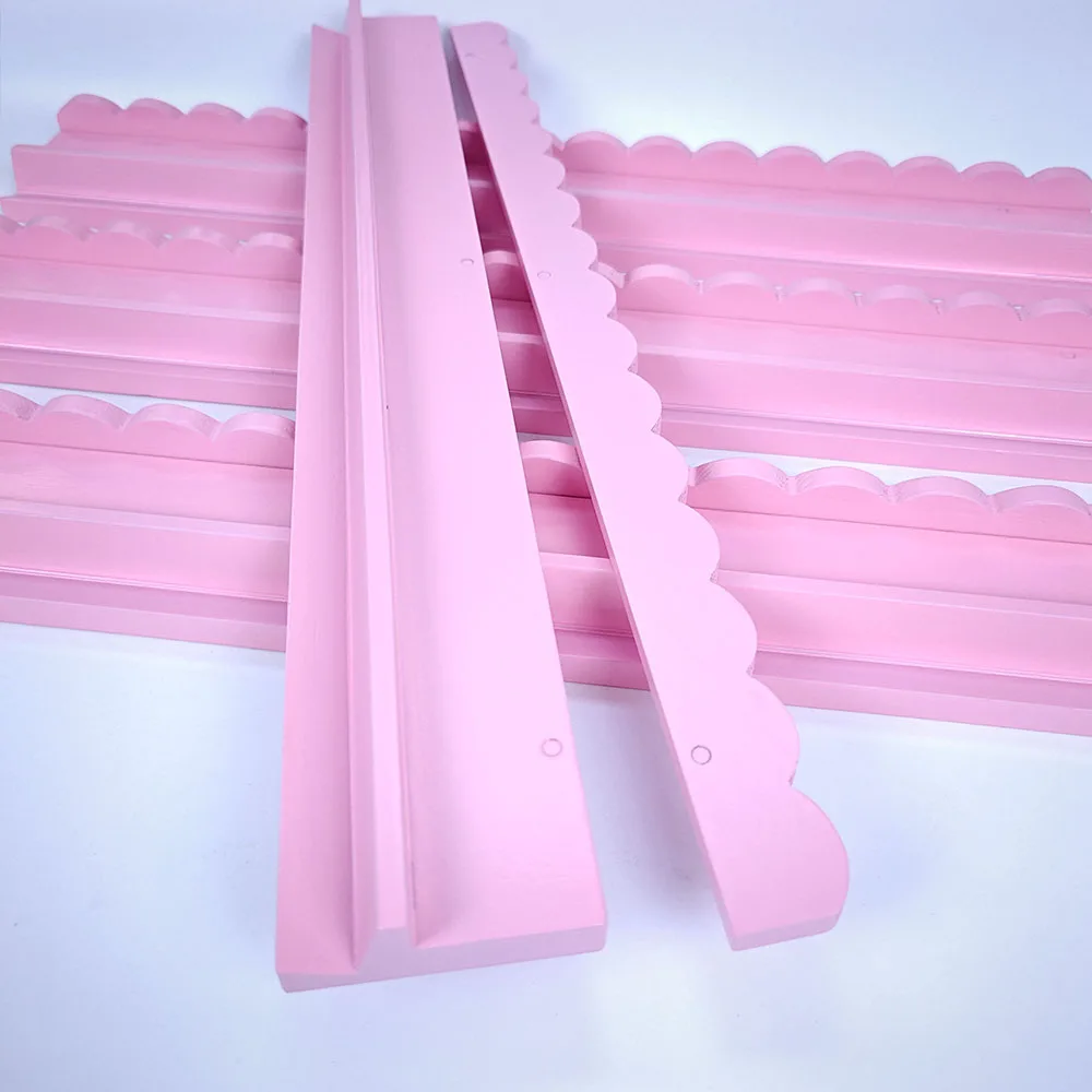 20 Inch White Luxury Modern Wooden Mahjong Racks a detail