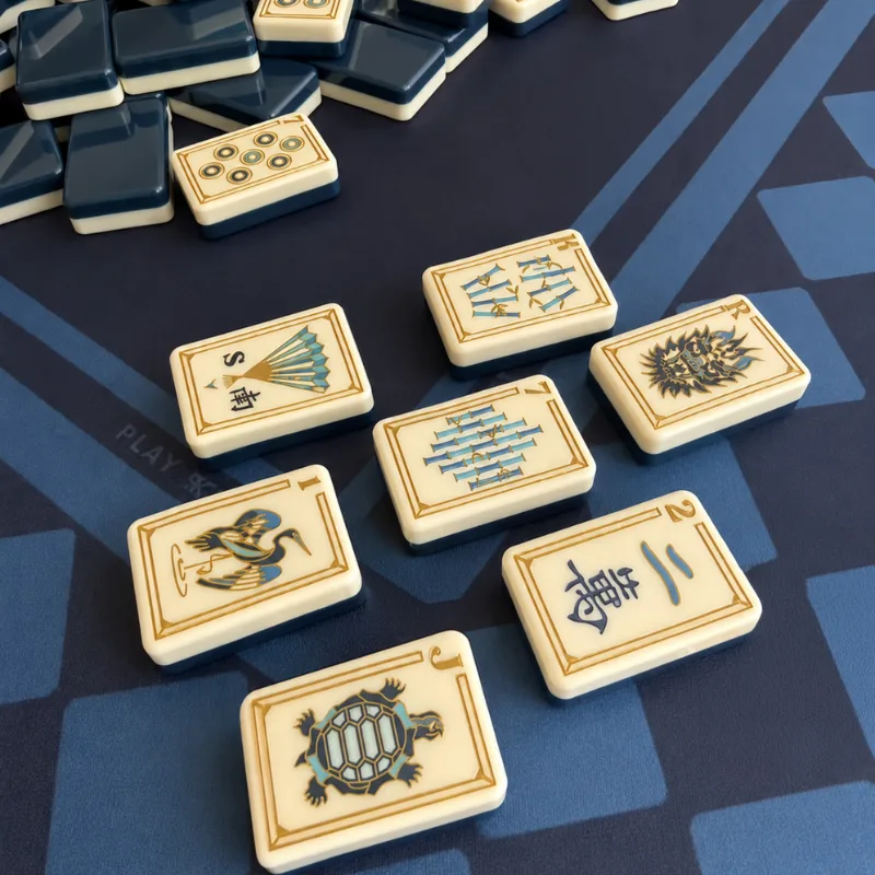 Custom Dual Layer Acrylic American Mahjong Set 160 detail