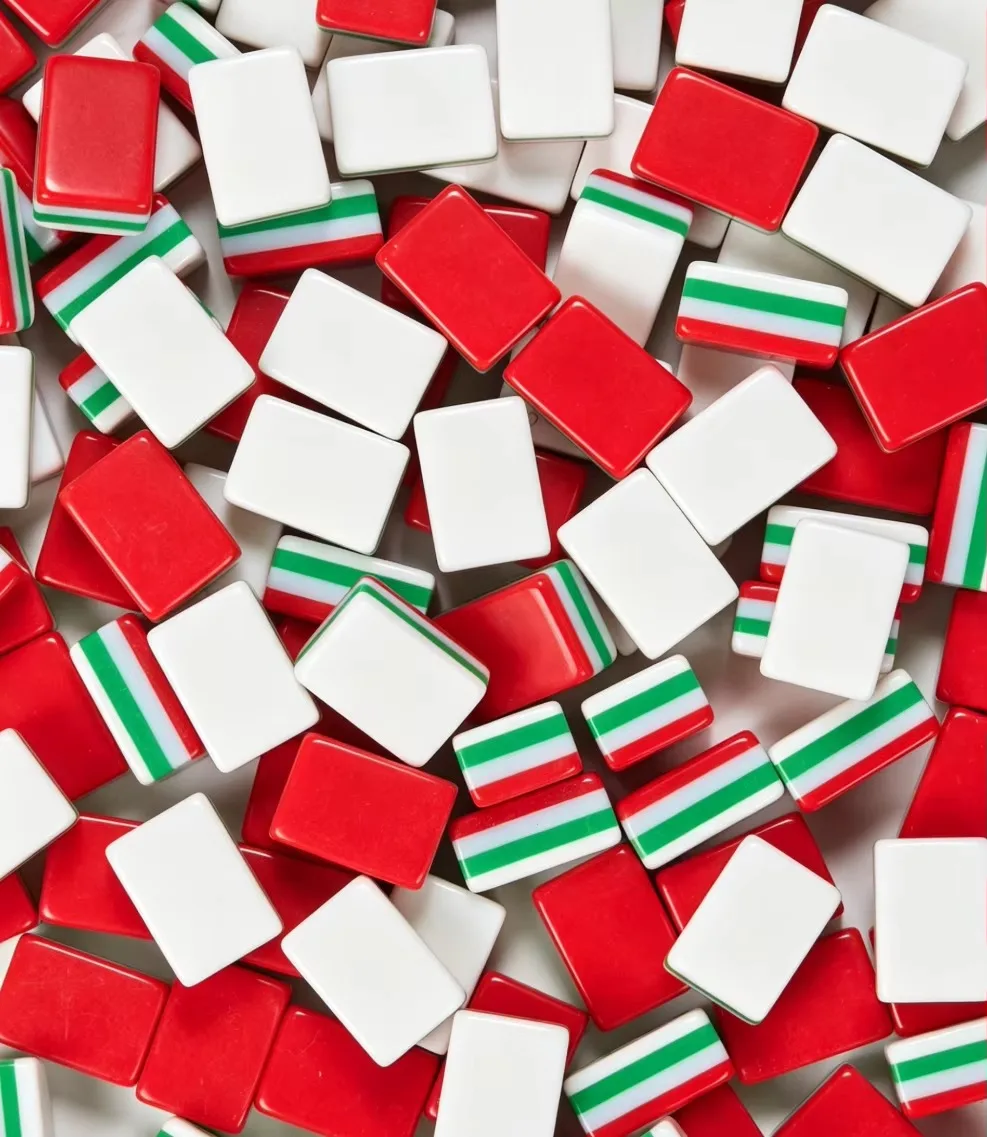 Luxury Acrylic Mahjong Tile Set-Eco-Friendly Durab detail