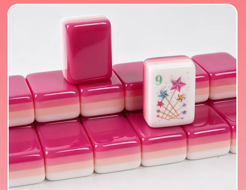 Rose American Red Acrylic Four-Layer Color Matchin detail