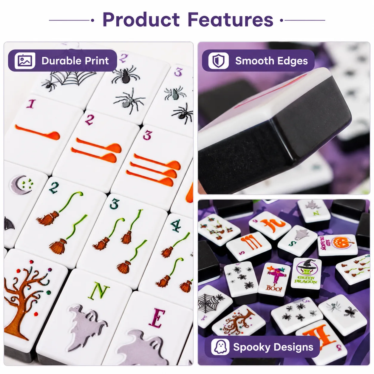 Halloween Modern Foldable Portable 160-Piece Luxur detail