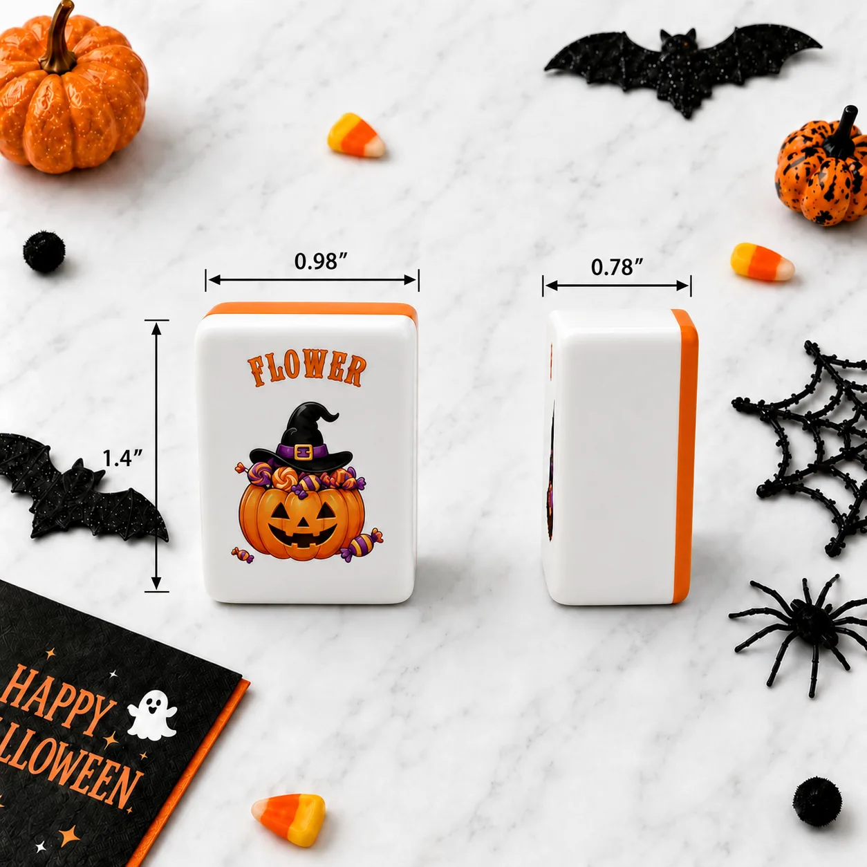 Factory Direct Luxury Halloween Mahjong Set for Fa detail