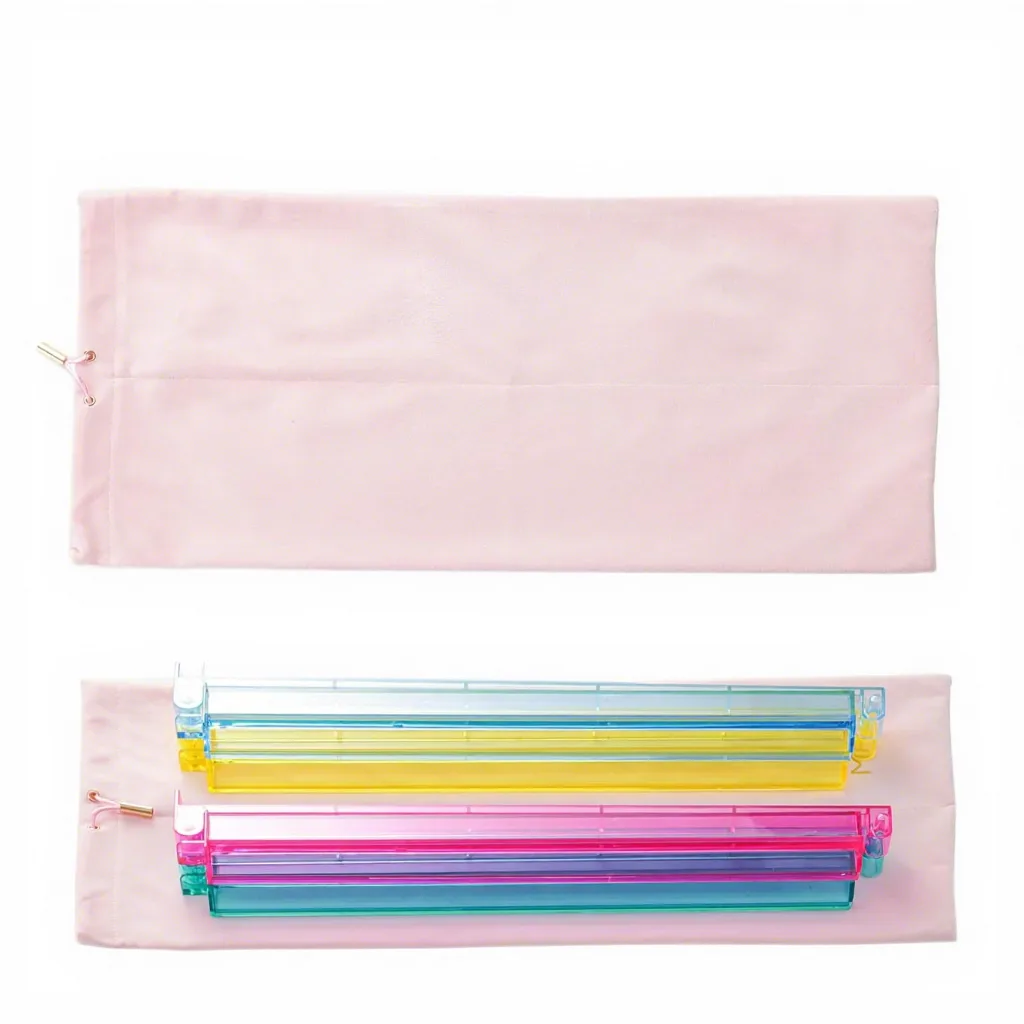 Luxury Foldable Custom Velvet Storage Bag 2Pcs Por detail