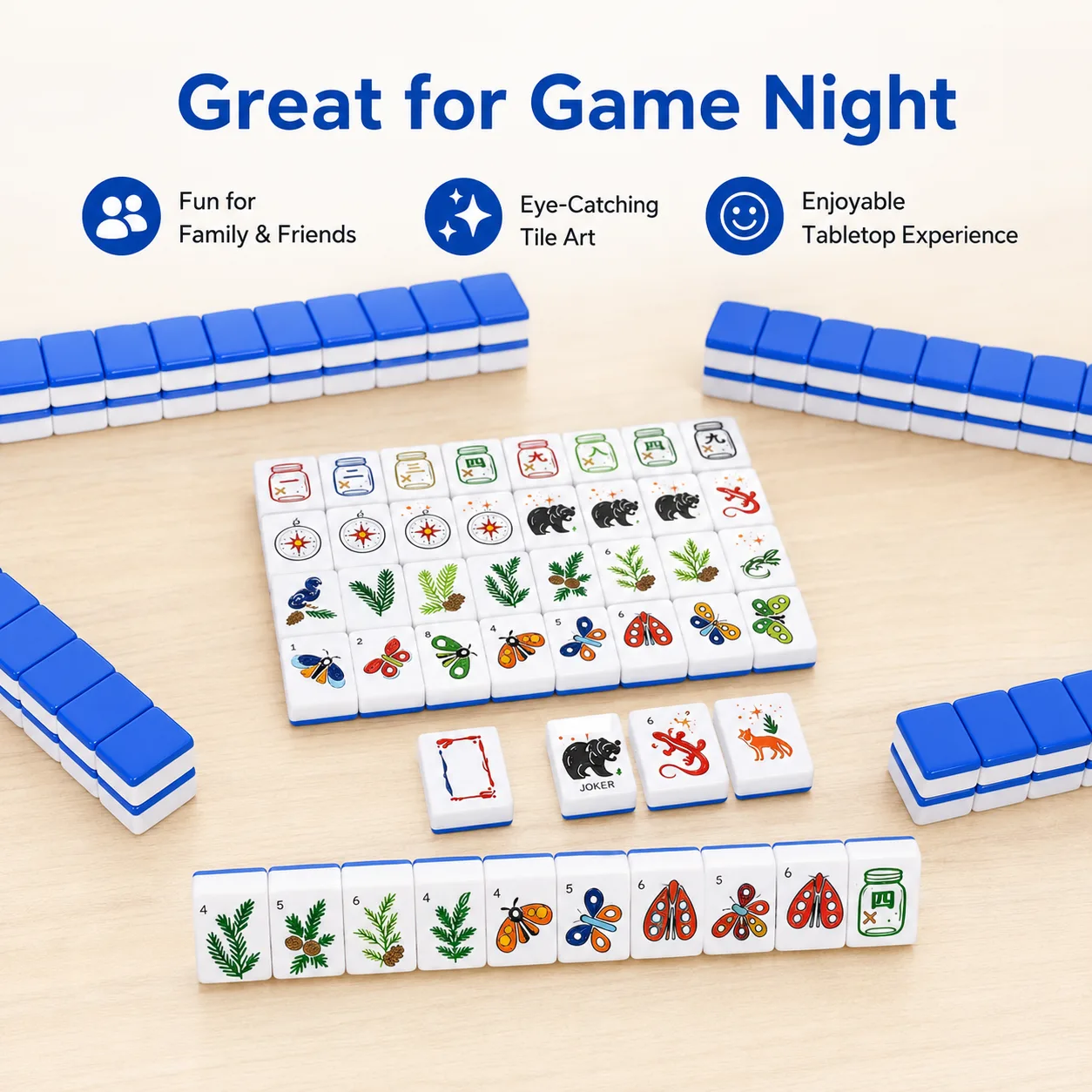 Spot US Mahjong Manufacturers Taizhou Customizatio detail