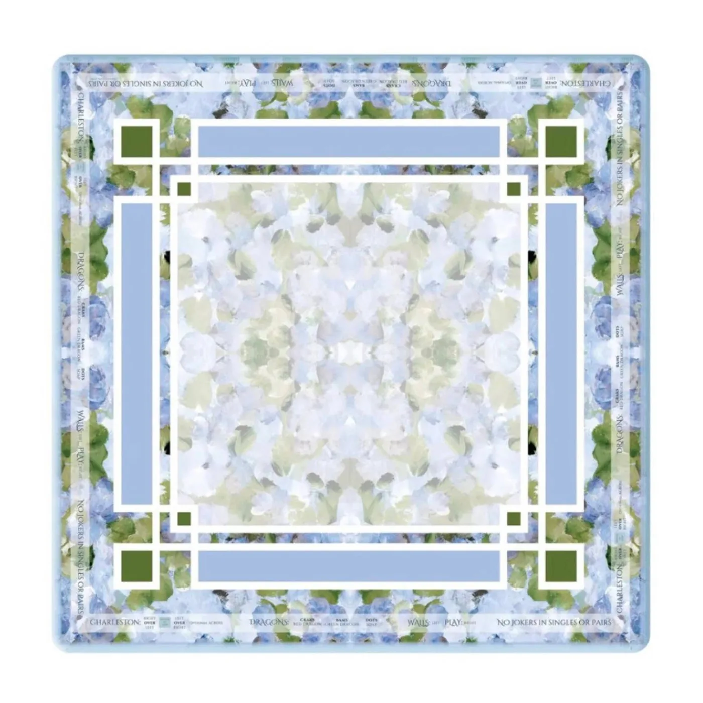 Lake Blue Luxury Modern 5 Layer Acrylic Foldable A detail
