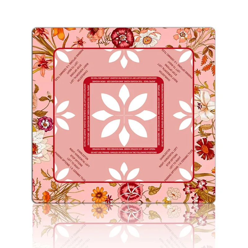 Pads That Can Be Used for MahJong Tiles Easy to Carry with Complimentary Storage Bag Included American Stvle Fntertainment
