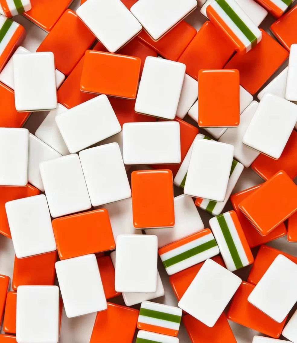 Luxury Acrylic Mahjong Tile Set-Eco-Friendly Durab detail
