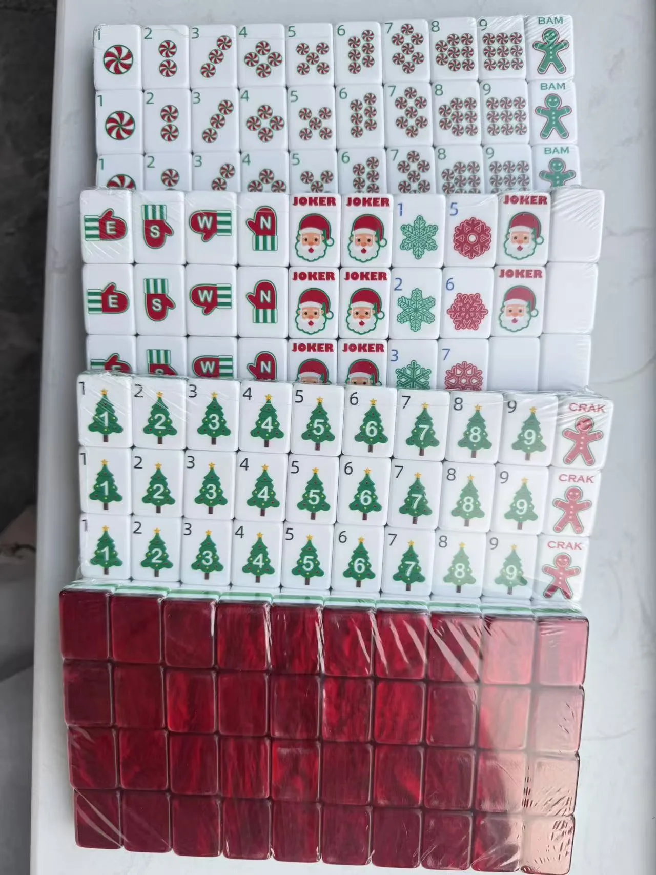 Custom Modern Luxury Christmas Design American Mah detail