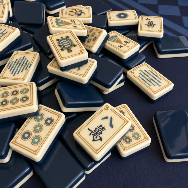 Custom Dual Layer Acrylic American Mahjong Set 160 detail