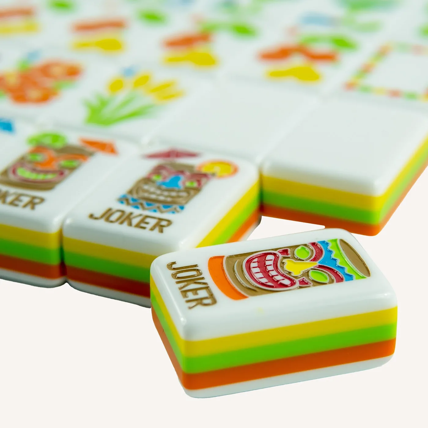 New Modern Luxury American Mahjong Rainbow Three-S detail