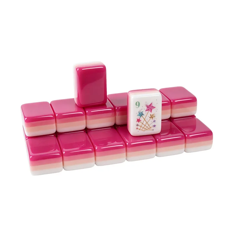 Custom Luxury Plastic Mahjong Tiles Durable Water  detail